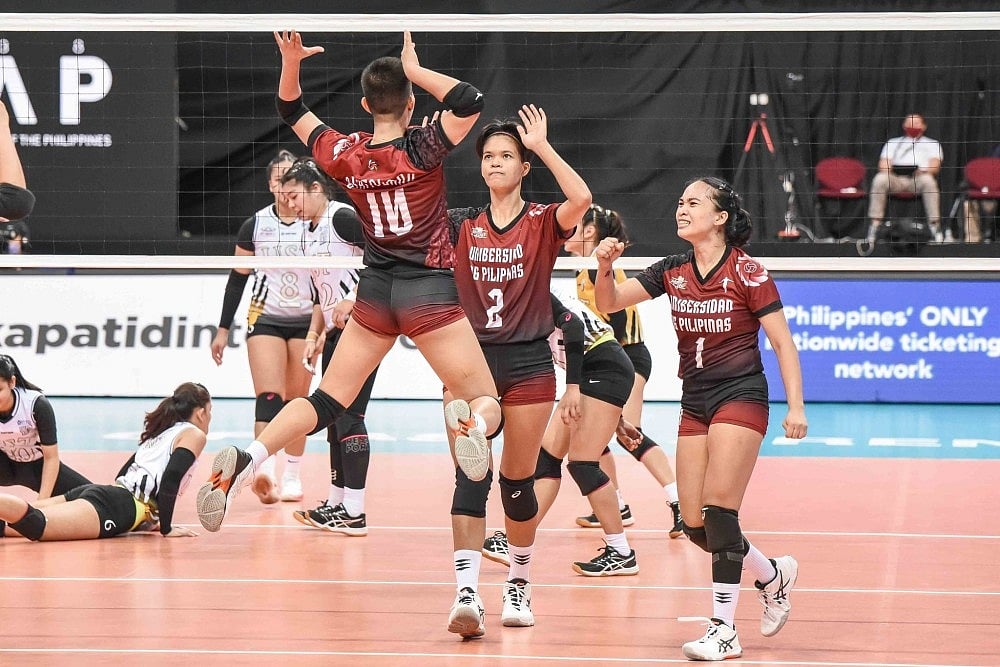 UP Fighting Maroons scored third straight win in UAAP women's volleyball