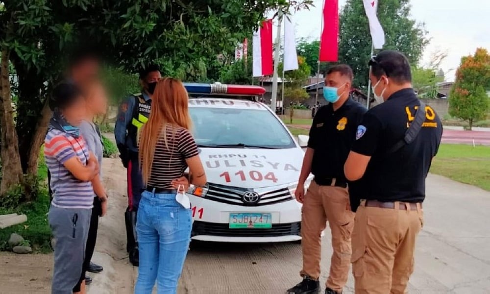 LTODavao penalizes socmed influencer caught doing ‘Ligo Challenge’ on