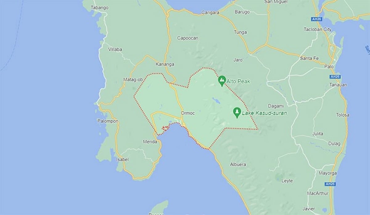 Ormoc Map Comelec holds plebiscite for 29 Ormoc City barangays