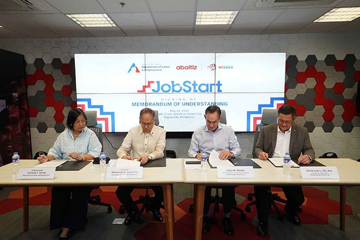 DOLE, Aboitiz Group partner for JobStart Philippines