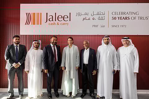 UAE Minister Attends Jaleel Holdings’ New Distribution Facility Launch