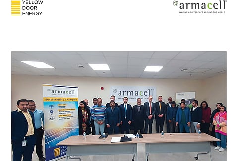 Yellow Door Energy and Armacell Sign Solar Power Purchase Agreement in Bahrain