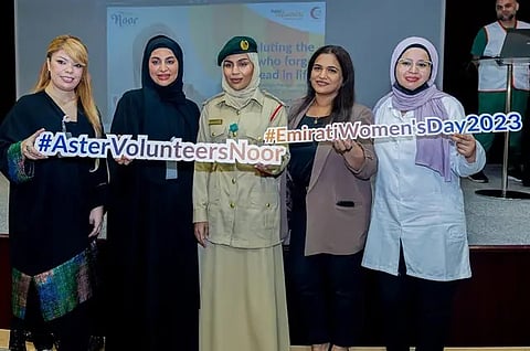 Emirati Asterians Conduct Wellness Activity for Underprivileged Women in UAE