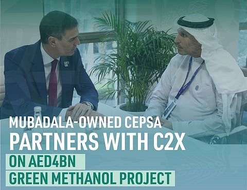 Mubadala-owned Cepsa Partners with C2X on Green Methanol Project
