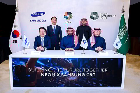 NEOM and Samsung C&T Commit to World’s Largest Deployment of Rebar Construction Automation Technology