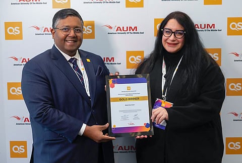 Ajman University Bags Gold for Sustainable Education Action at QS Reimagine Award 2024