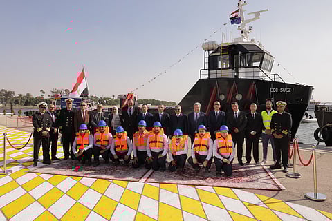 Suez Canal Authority Announces Arrival of "Antipollution Egypt" Fleet's Marine Units