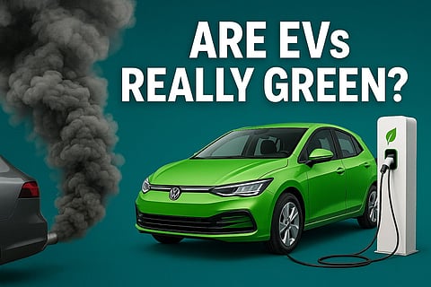 Are Electric Vehicles Really Green? Do They Not Pollute?