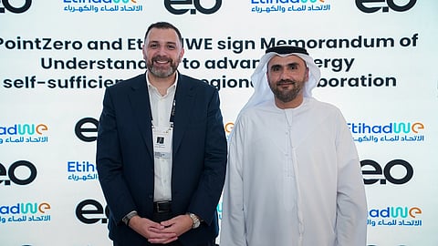 EtihadWE Signs Key MoU with ePointZero to Accelerate Clean Energy Transition in Northern Emirates