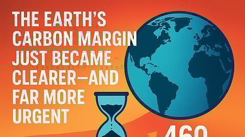 The Earth’s Carbon Margin Just Became Clearer—And Far More Urgent