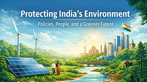 Protecting the Planet, Powering the Future: India’s Expanding Push for Environmental Protection