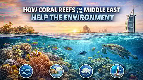 Hidden Guardians of the Seas: How Coral Reefs in the Middle East Are Helping the Environment
