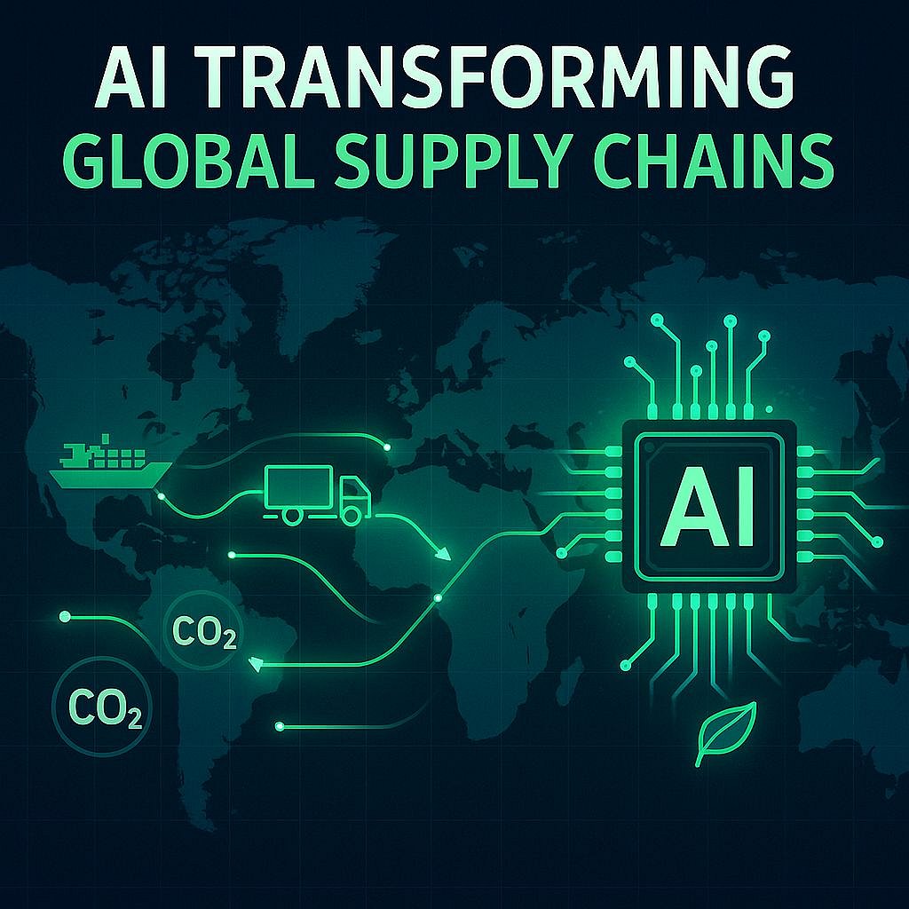 AI and Digital Tools Reshape Supply Chains for a Low-Carbon Future