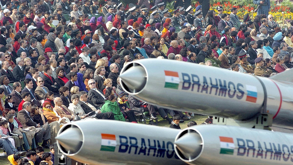 BrahMos cruise missiles (EMMANUEL DUNAND/AFP/Getty Images)&nbsp;