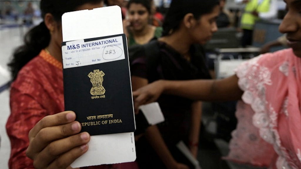 Indian passport (SAFIN HAMED/AFP/Getty Images)