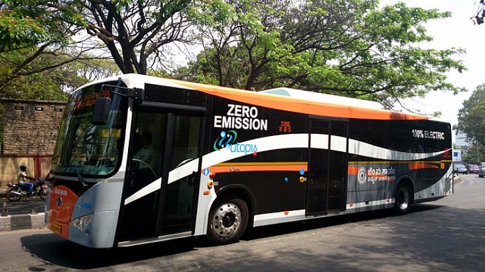 Electric bus in Bengaluru by BMTC (Representative Image) (Ramesh N G)