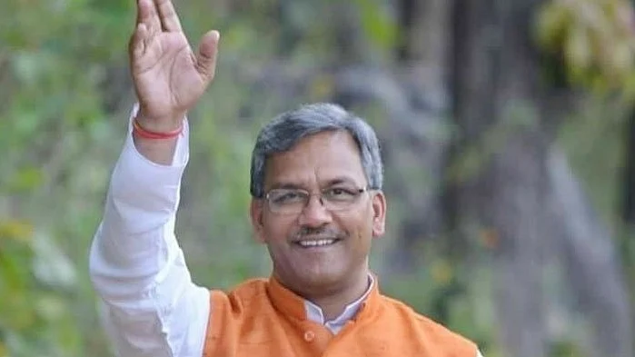 Trivendra Singh Rawat to be the next Chief Minister of Uttarakhand, succeeding Congress leader Harish Rawat. (Twitter)