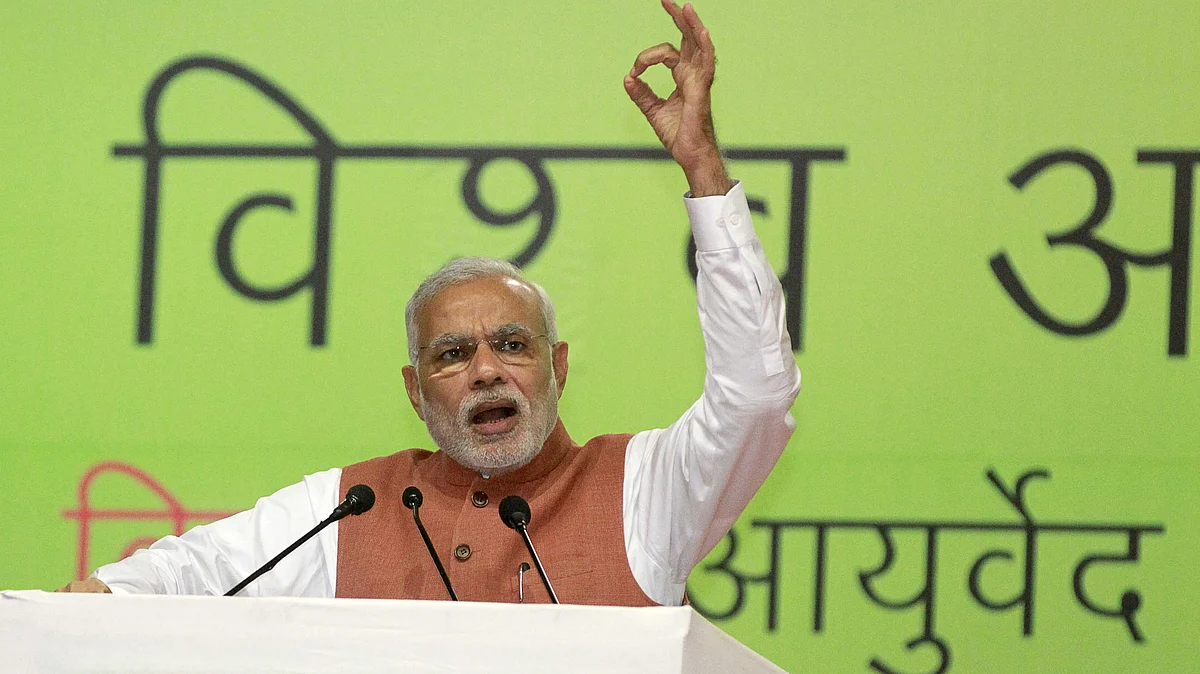 Prime Minister Narendra Modi (Sanjeev Verma/Hindustan Times via Getty Images)