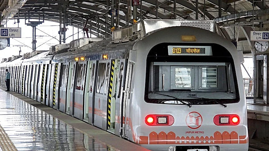 Jaipur Metro (Pic: Twitter)