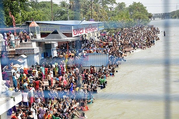 The Upper Ganga Canal at Murad Nagar, popularly known as Chota Haridwar&nbsp;
