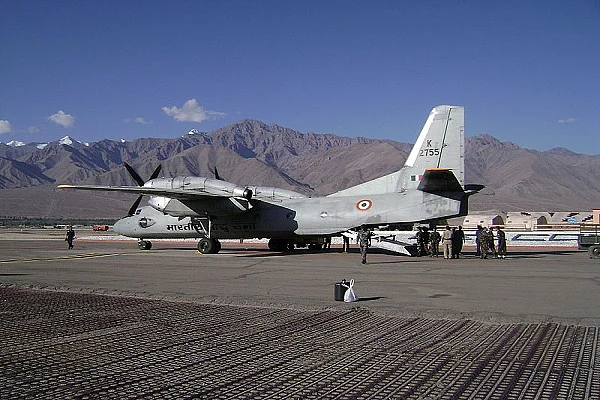 An IAF Antonov An-32B at the Leh Airbase. (Toprohan/Wikipedia)