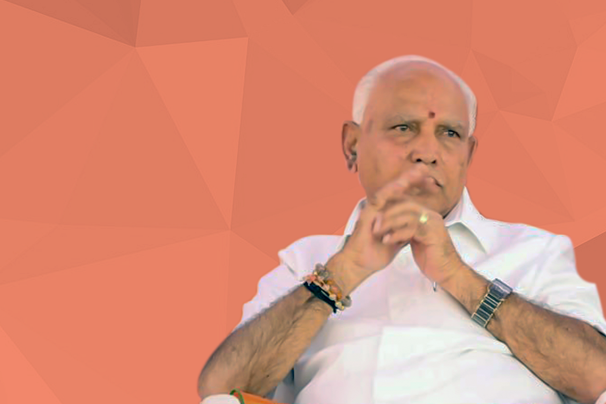 Karnataka Chief Minister B S Yediyurappa.