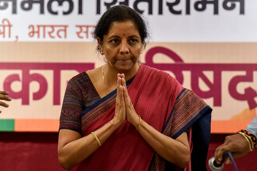  Nirmala Sitharaman (Kunal Patil/Hindustan Times via Getty Images)