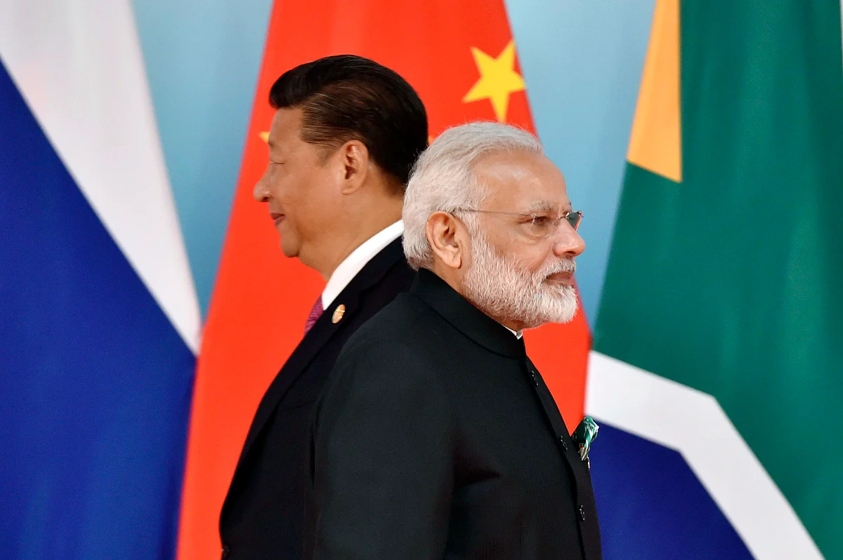 Chinese President Xi Jinping  and Prime Minister Narendra Modi. (PTI)
