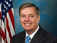 Image from Wikipedia of Lindsey Graham senior United States Senator from South Carolina