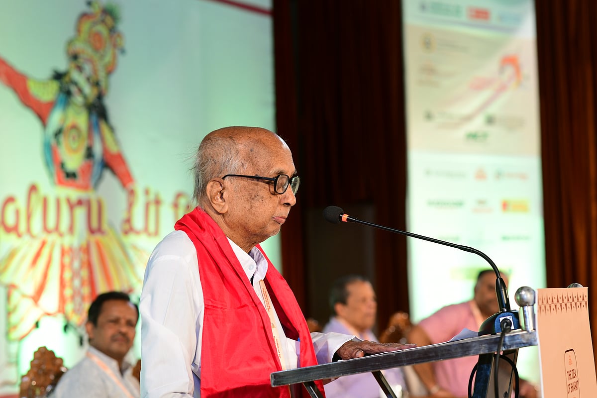 Kannada stalwart Chidananda Murthy.