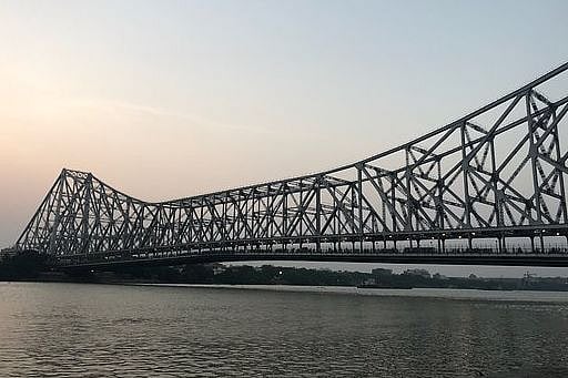The Howrah Bridge in Kolkata.