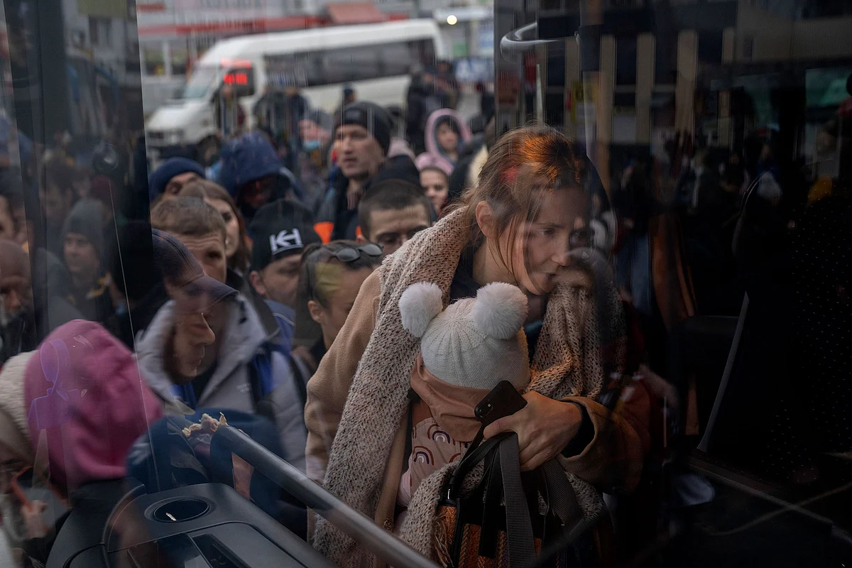 Ukrainian refugees 