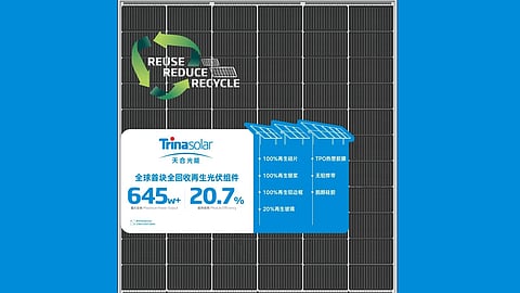 Recycled Solar Module