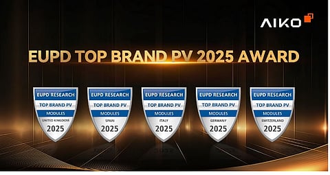 AIKO Recognized as Top Brand PV 2025 in Five Leading European Markets
