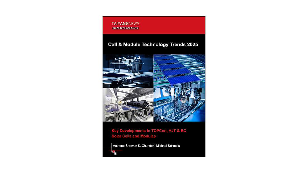 TaiyangNews Cell & Module Technology Trends 2025
