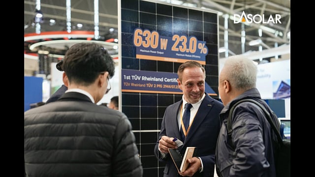 DAS Solar Displays Advanced TOPCon & BC Modules At Intersolar Europe 2025