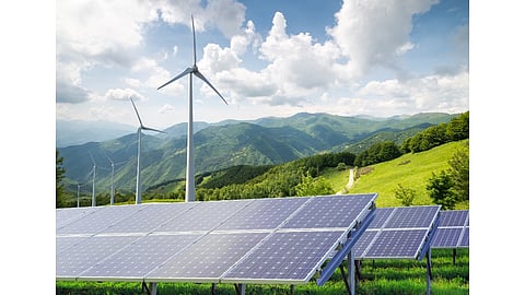 Solar and wind project