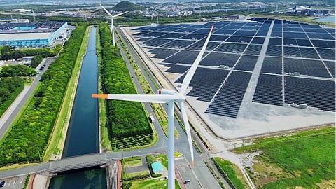 Wind solar hybrid
