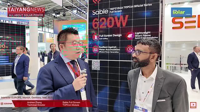 Full-Screen TOPCon PV Module: Seraphim’s Latest Innovation