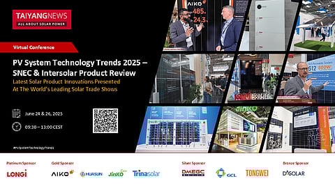 June 24 & 26, 2025: PV System Technology Trends – SNEC & Intersolar Product Review