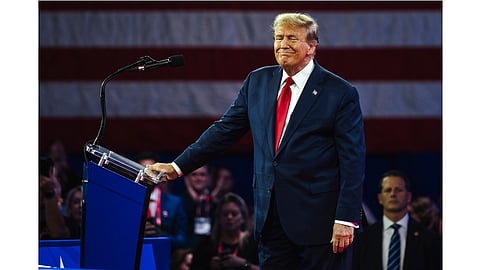 US President Donald Trump