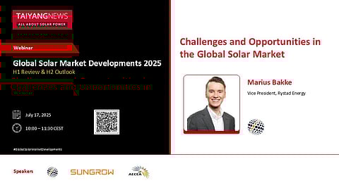 TaiyangNews Global Solar Market Developments Rystad