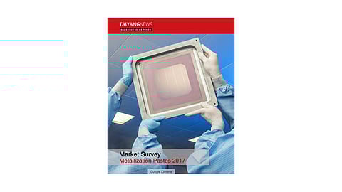 Market Survey On Metallization Pastes