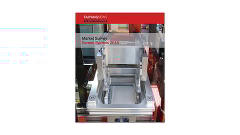 Market Survey on Screen Printers 2018
