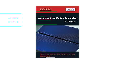Advanced Solar Module Technology Report 2017