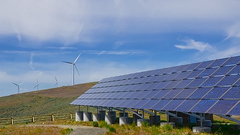 Solar and wind project