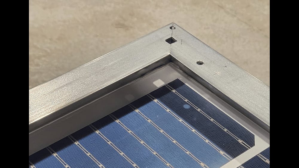Uv Module Frame Bila Solar Promotes Its Latest Steel Frame Based PV Module At RE+2025