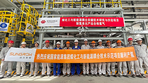 Sungrow Hydrogen’s hybrid green hydrogen project, a finalist for The smarter E AWARD 2025, integrates PV power with storage systems and hydrogen production. (Photo Credit: The smarter E AWARD)