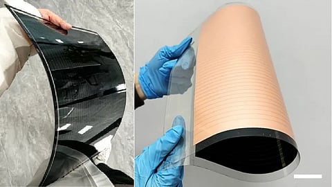 Renshine 30 × 40 cm perovskite module 
