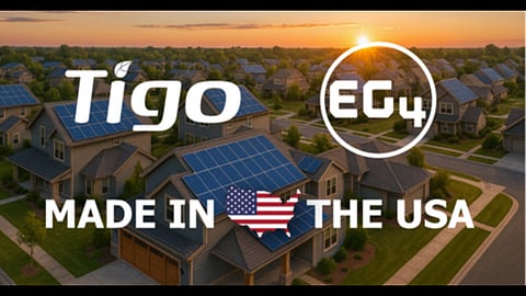 Tigo Energy's partnership with EG4.